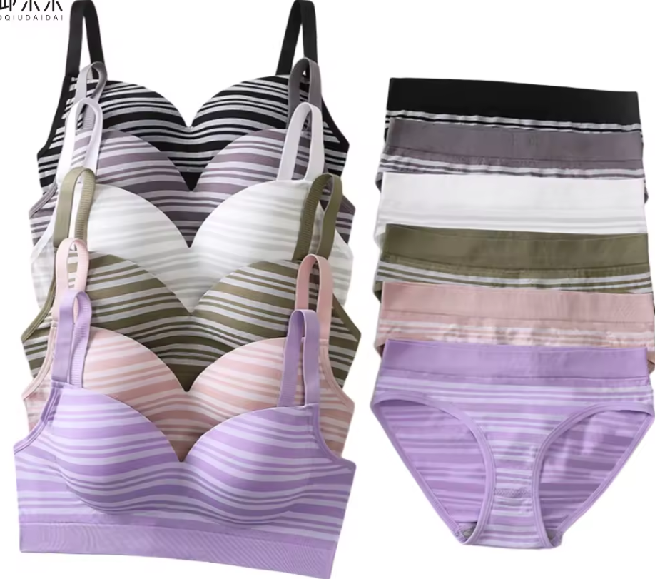 Naw Women’s fancy & Soft Matriyal Sexy Bra & Panty Set (Pack of 6)