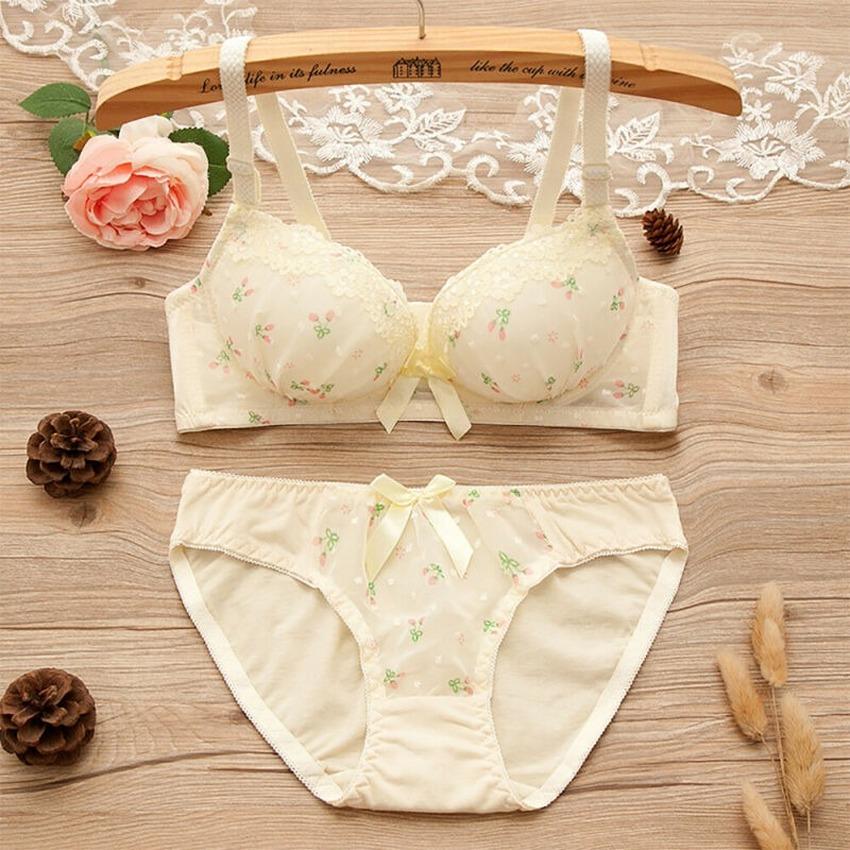 Wireless Seamless Bra and Panty Women's Lingerie Set (Pack of 4)