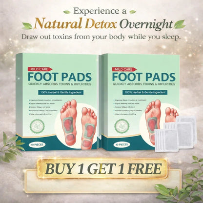 NutriLife™ | Premium Detox Foot Patches (Pack of 60) BUY 1 GET 1 FREE