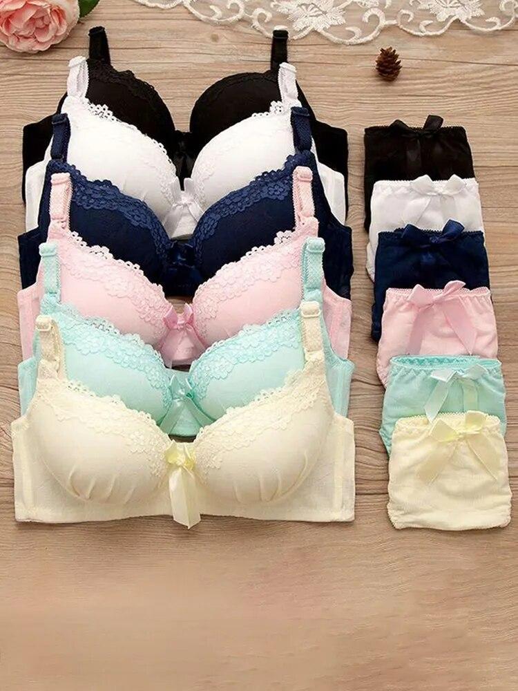 Naw Women’s fancy & Soft Matriyal Sexy Bra & Panty Set (Pack of 6)