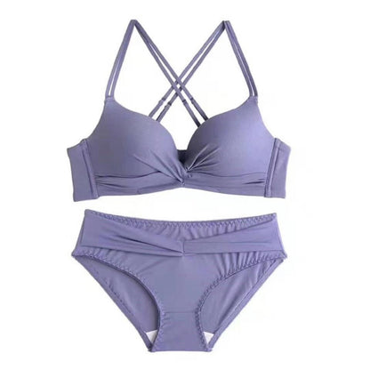 Wireless Seamless Bra and Panty Women's Lingerie Set (Pack of 4)