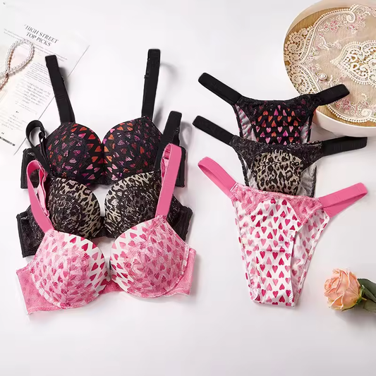 COMBO OF 6 BRA AND PANTIES SET | IMPORTED