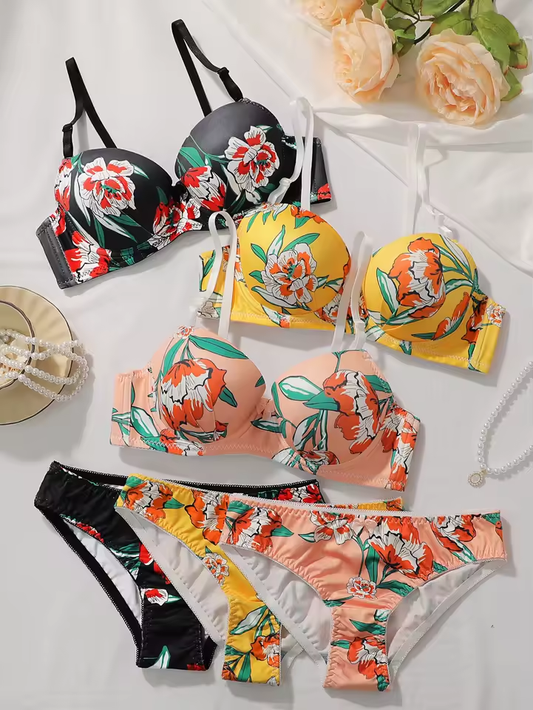 COMBO OF 6 BRA AND PANTIES SET | IMPORTED