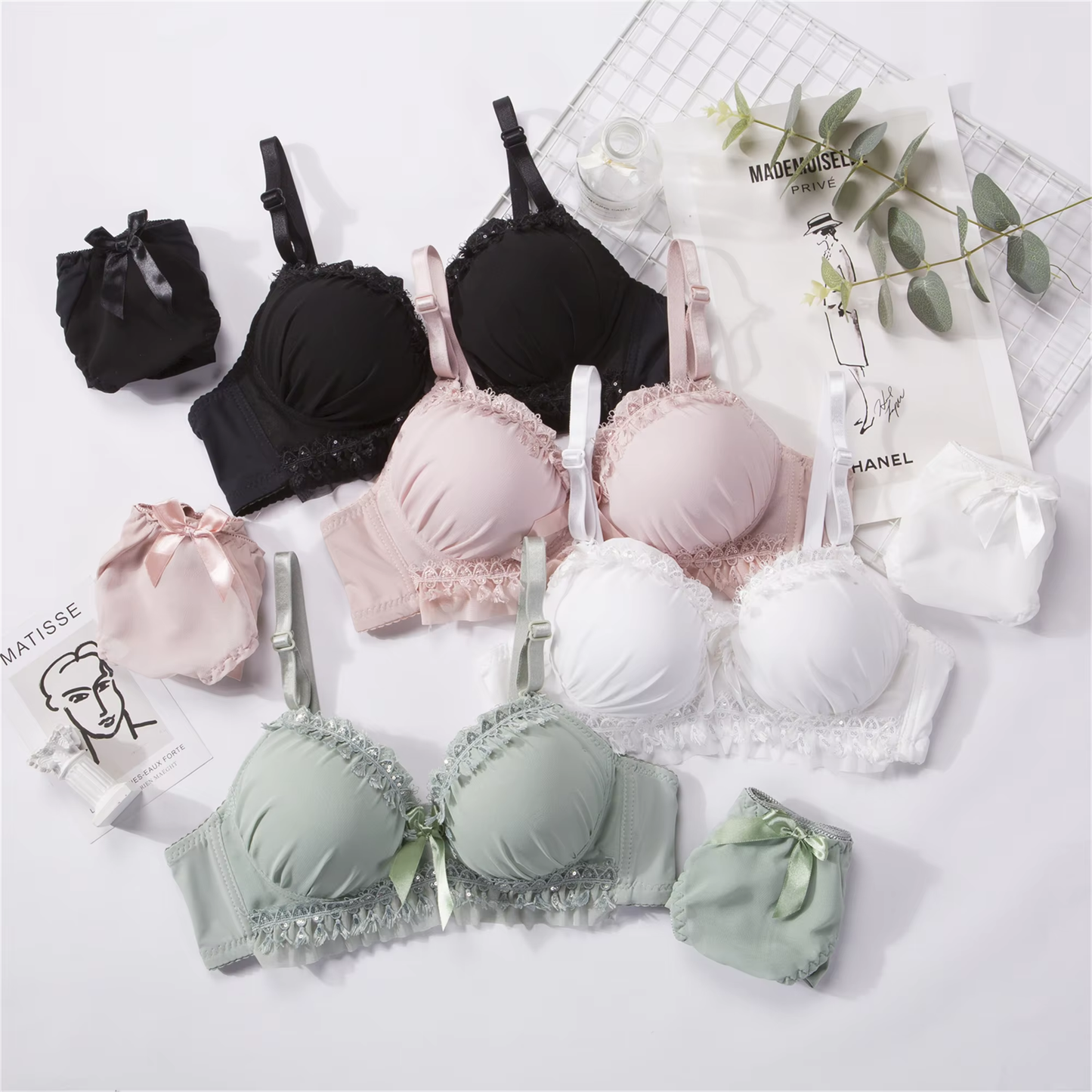 COMBO OF 6 BRA AND PANTIES SET | IMPORTED