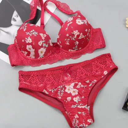 Wireless Seamless Bra and Panty Women's Lingerie Set (Pack of 4)YT