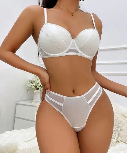 Wireless Seamless Bra and Panty Women's Lingerie Set (Pack of 4)