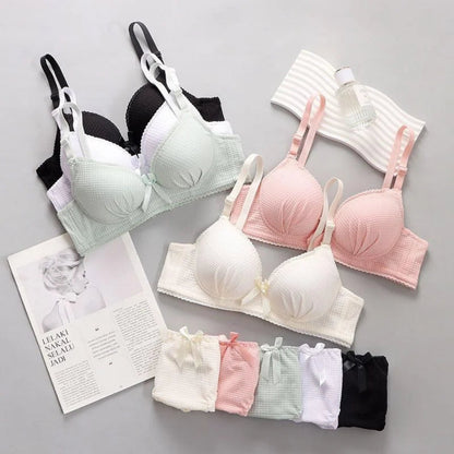 Women's Full Comfortable Bra Panty Set - Combo Lingerie Set (Pack of 5)