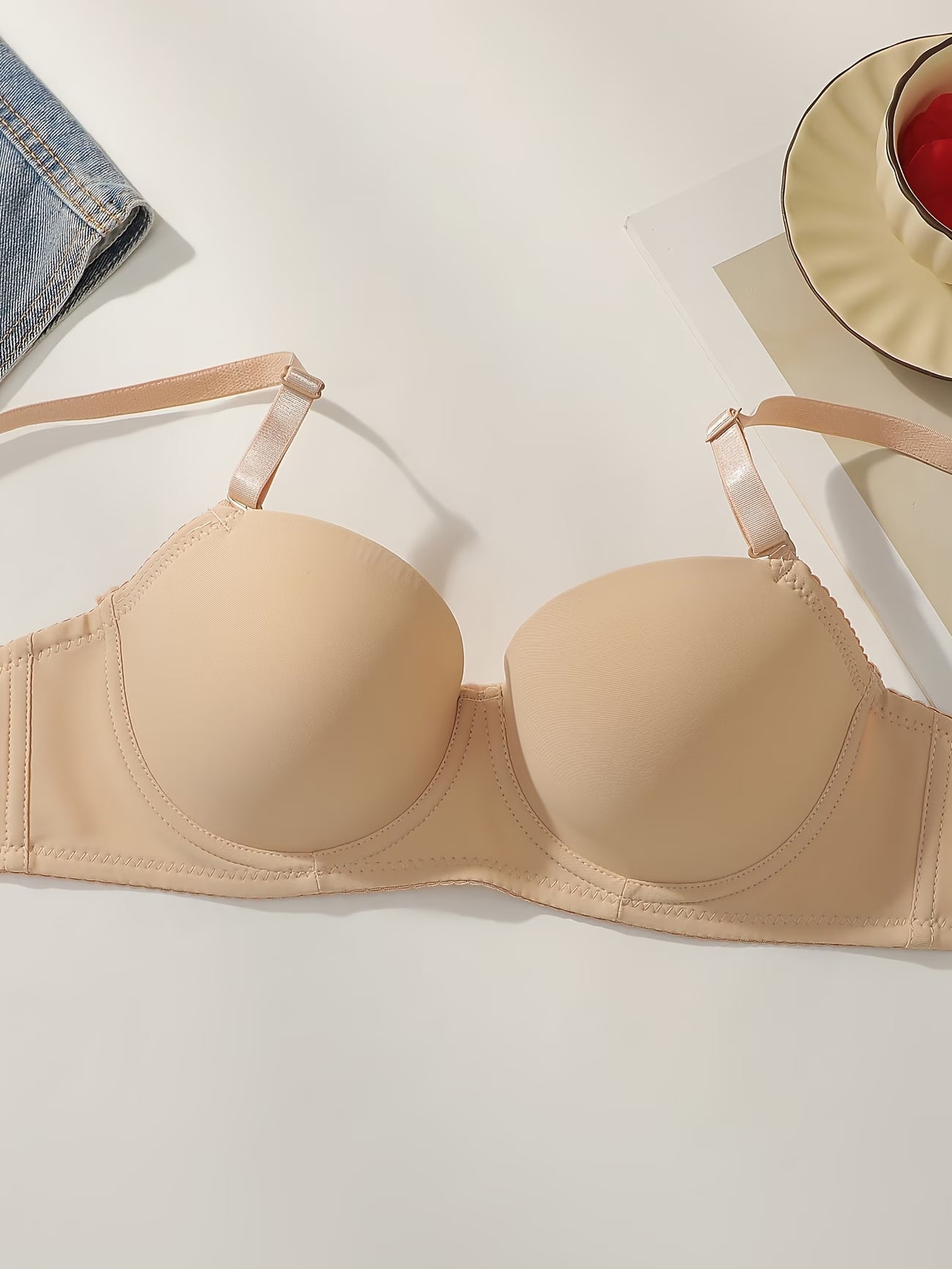 Wireless Seamless Bra and Panty Women's Lingerie Set (Pack of 4)