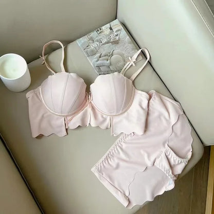 Wireless Seamless Bra and Panty Women's Lingerie Set (Pack of 4)