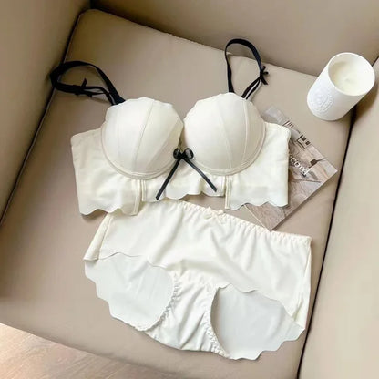 Wireless Seamless Bra and Panty Women's Lingerie Set (Pack of 4)