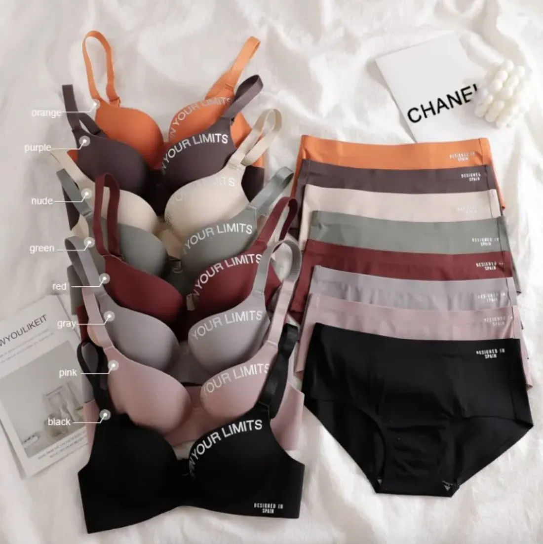 COMBO OF 6 BRA AND PANTIES SET | IMPORTED