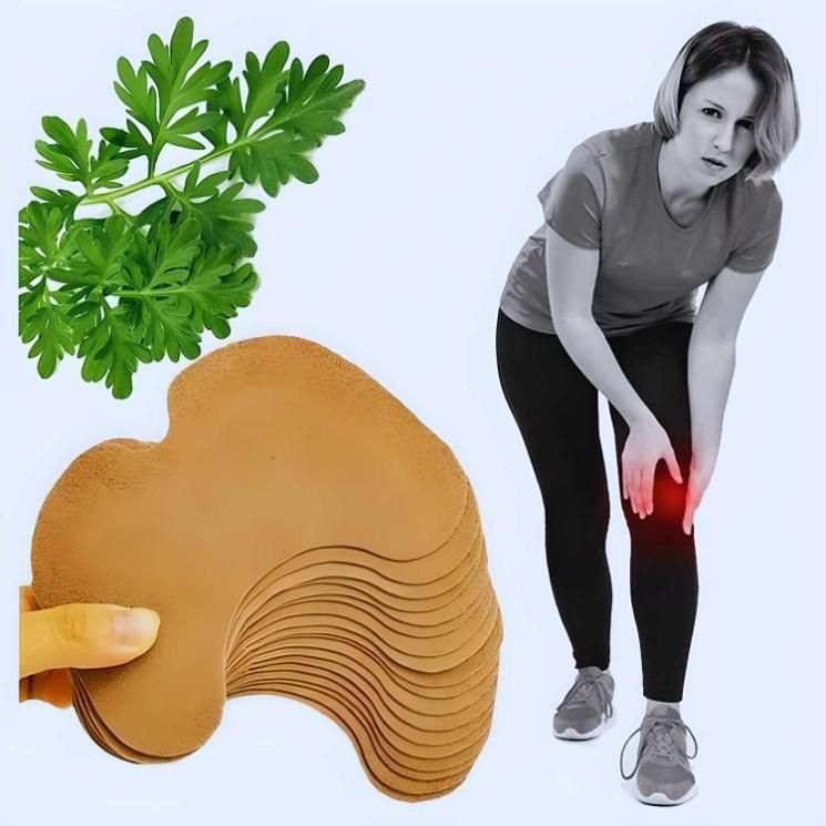HerbPatch™ Knee Plaster Sticker Wormwood Extract Joint Ache Pain Relieving Pack Of (10) BUY 1 GET 1 FREE