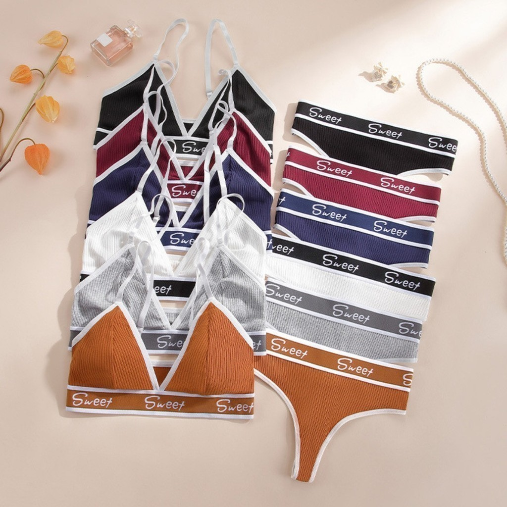 COMBO OF 6 BRA AND PANTIES SET | IMPORTED