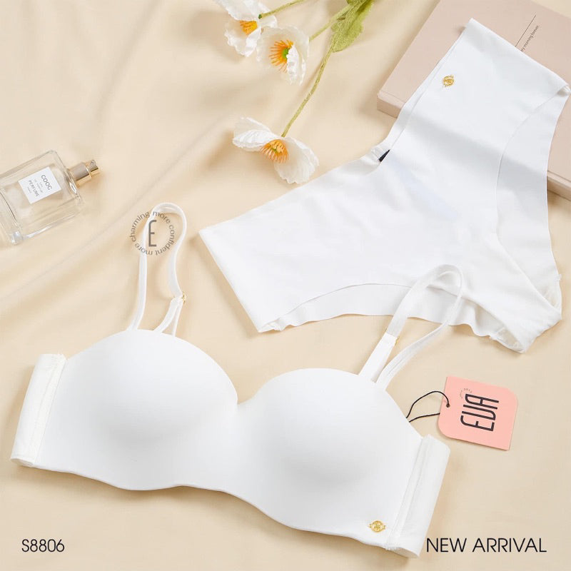 Wireless Seamless Bra and Panty Women's Lingerie Set (Pack of 4)