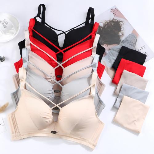 Naw Women’s fancy & Soft Matriyal Sexy Bra & Panty Set (Pack of 6)