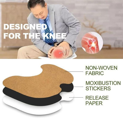 HerbPatch™ Knee Plaster Sticker Wormwood Extract Joint Ache Pain Relieving Pack Of (10) BUY 1 GET 1 FREE