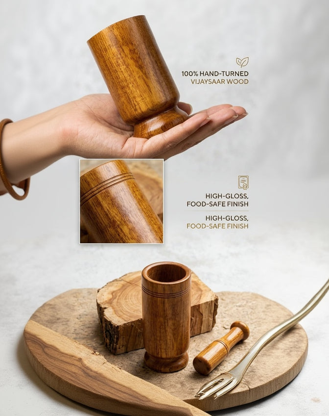 Nutrilifes Ayurvedic Vijayasar Wood Sugar Control Glass | Buy 1 Get 1 Free