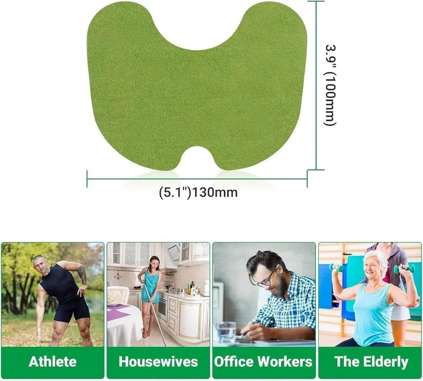 HerbPatch™ Knee Plaster Sticker Wormwood Extract Joint Ache Pain Relieving Pack Of (10) BUY 1 GET 1 FREE