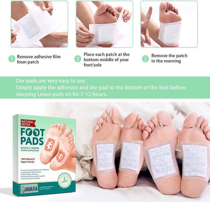 NutriLife™ | Premium Detox Foot Patches (Pack of 60) BUY 1 GET 1 FREE
