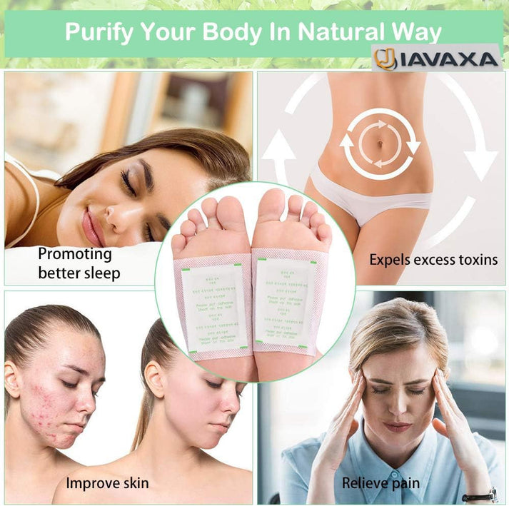 NutriLife™ | Premium Detox Foot Patches (Pack of 60) BUY 1 GET 1 FREE