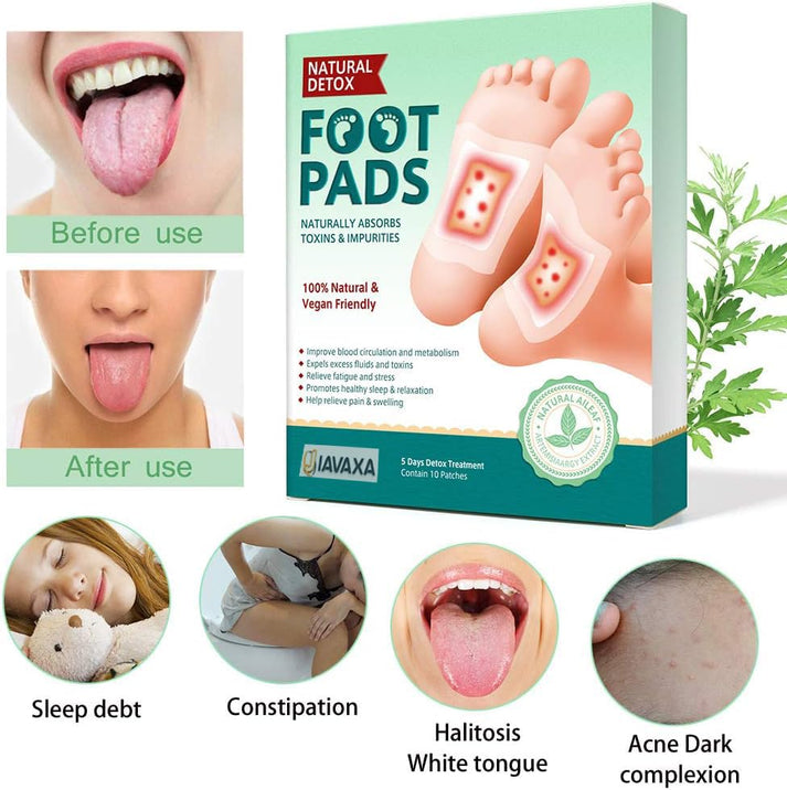 NutriLife™ | Premium Detox Foot Patches (Pack of 60) BUY 1 GET 1 FREE