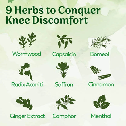HerbPatch™ Knee Plaster Sticker Wormwood Extract Joint Ache Pain Relieving Pack Of (10) BUY 1 GET 1 FREE