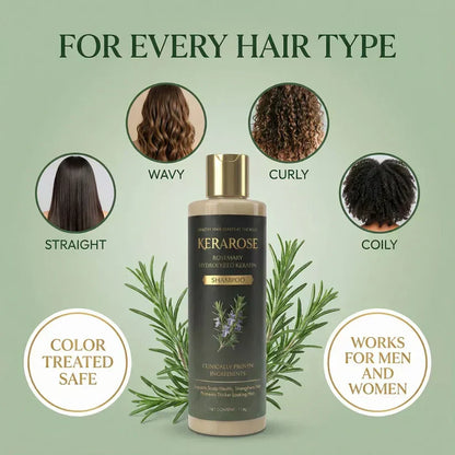 Kerarose Rosemary Shampoo For Hair Growth (Buy 1 Get 1 Free 🔥🔥)