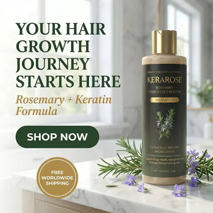 Kerarose Rosemary Shampoo For Hair Growth (Buy 1 Get 1 Free 🔥🔥)