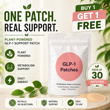 HerbPatch™ GLP-1 Leanpatch - Support Appetite Control & Weight Loss (Buy 1 Get 1 Free)