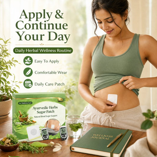HerbPatch™ - Ayurvedic Herbs Sugar Control Patch (Pack 60) Buy 1 Get 1 free