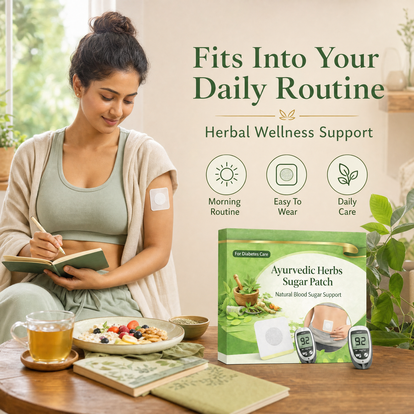 HerbPatch™ - Ayurvedic Herbs Sugar Control Patch (Pack 60) Buy 1 Get 1 free
