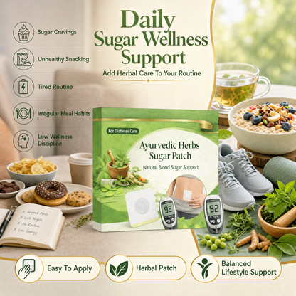 HerbPatch™ - Ayurvedic Herbs Sugar Control Patch (Pack 60) Buy 1 Get 1 free